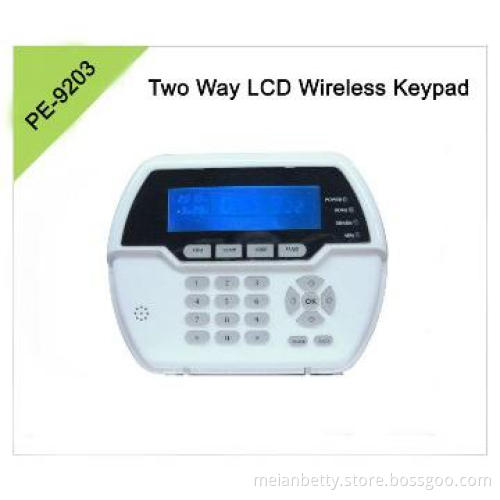 Two Way Wireless Portable Password Keypad Work With Panel
